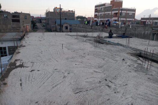 Apartments under construction for sale in Utawala-Githunguri