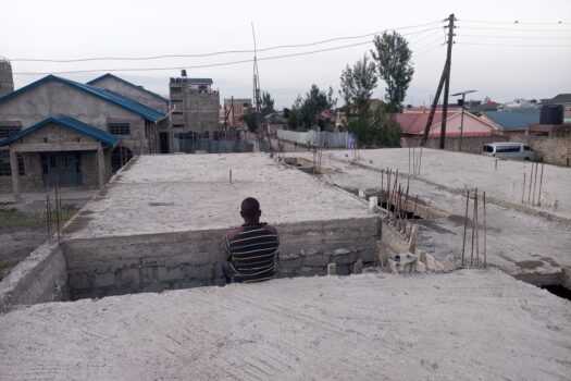 Apartments under construction for sale in Utawala-Githunguri