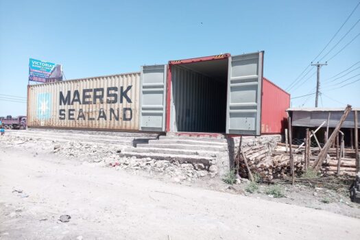 Victorias containers to rent-Joska Shopping Centre Kagundo Road.