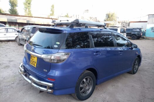 A seven seater Toyota wish car on sale.