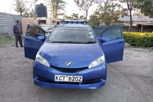 A seven seater Toyota wish car on sale.