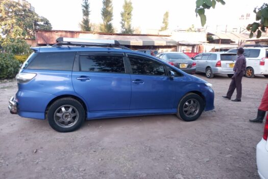 A seven seater Toyota wish car on sale.