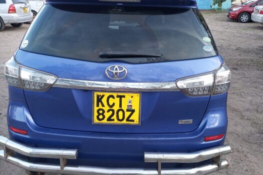 A seven seater Toyota wish car on sale.