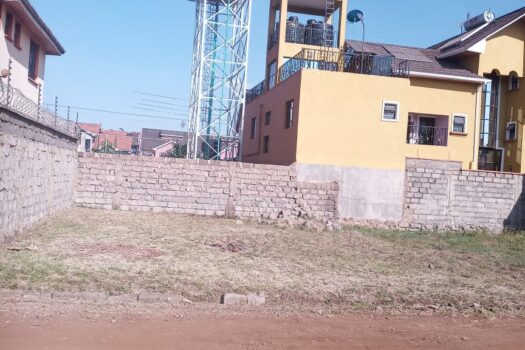 Plot for sale 100ft by 50ft within Bypass 1km to Thika road .