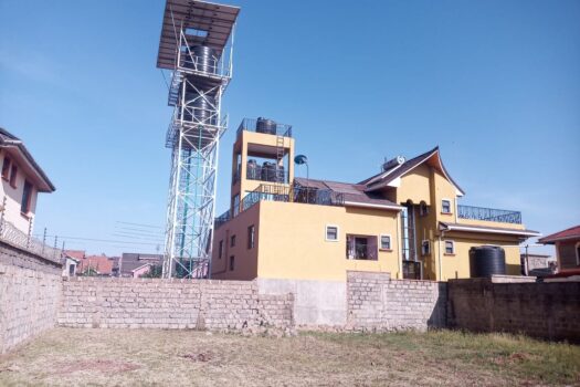 Plot for sale 100ft by 50ft within Bypass 1km to Thika road .