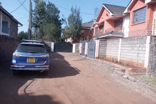 Plot for sale 100ft by 50ft within Bypass 1km to Thika road .