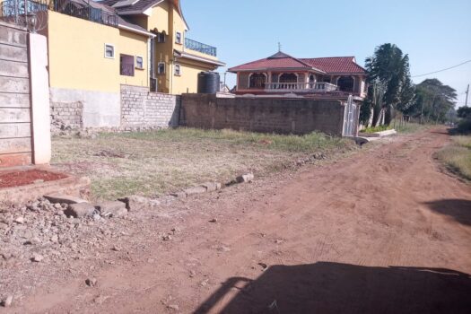 Plot for sale 100ft by 50ft within Bypass 1km to Thika road .