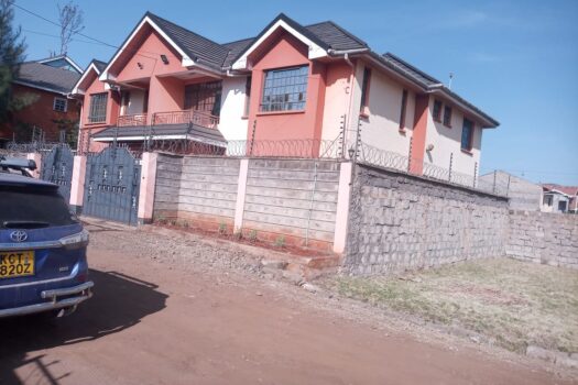 Plot for sale 100ft by 50ft within Bypass 1km to Thika road .