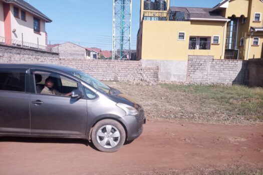 Plot for sale 100ft by 50ft within Bypass 1km to Thika road .